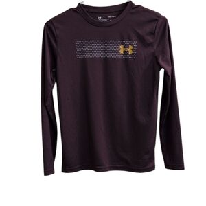 Under Armour Marron Long Sleeve T-Shirt Size Large